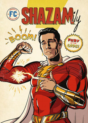 Shazam Fury Of Gods Comic Poster