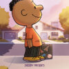 Snoopy Welcome Home Franklin Poster