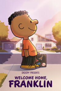 Snoopy Welcome Home Franklin Poster