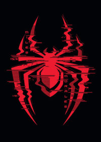 Spider Man Cyber Logo Poster