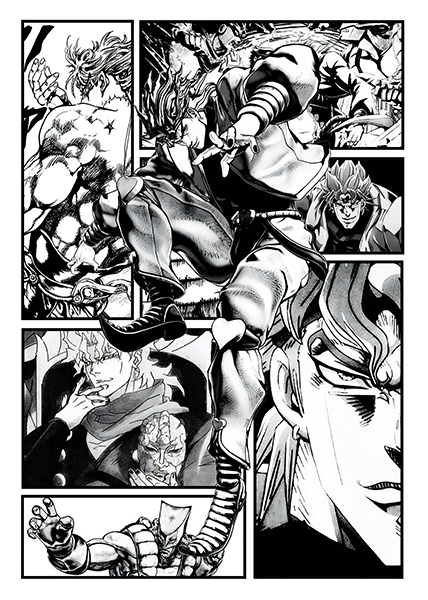 Stardust Crusaders Manga Jojo's Bizarre Adventure Poster