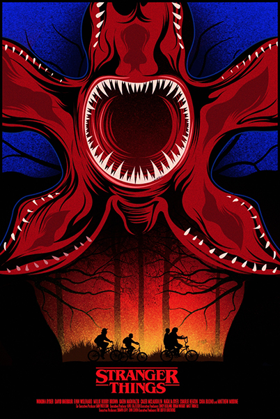 Stranger Things Tv Show Poster