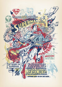 Superman 85 Years Of Super Strength Poster