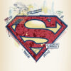 Superman 85th Anniversary Logo Poster