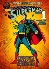 Superman Kryptonite Nevermore Poster