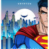 Superman Man Of Steel Art Poster