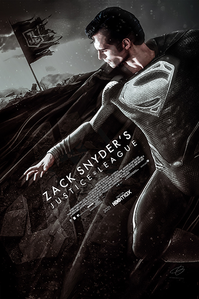 Superman Zack Snyders Justice League Poster