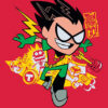 Teen Titans Go Robin Electric Shock Poster