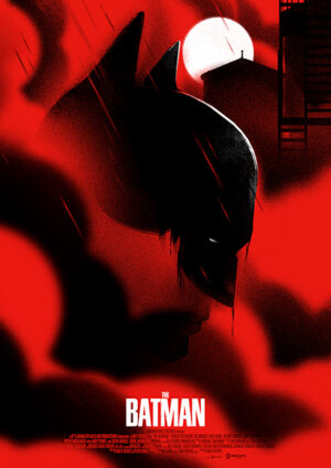 The Batman Red Mist Rain Poster