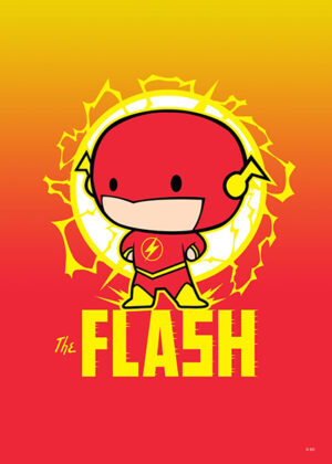 The Flash Chibi Poster