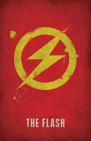 The Flash Comics Poster