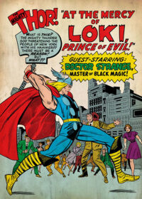 Thor Prince Of Evil Comics Poster