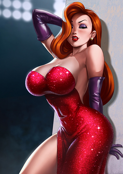 Who Censored Roger Rabbit Jessica Rabbit Poster