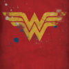 Wonder Woman Minimal Logo Poster