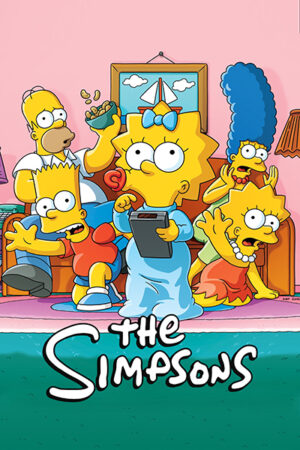 Boss Maggie The Simpsons Poster