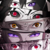 Eyes Naruto Shippuden Poster