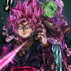 Goku Black And Zamasu Dragon Ball Comic Poster