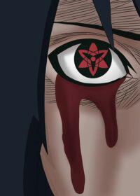 Itachi Uchiha Amaterasu Poster