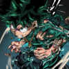 Izuku Midoriya My Hero Academia Comic Poster