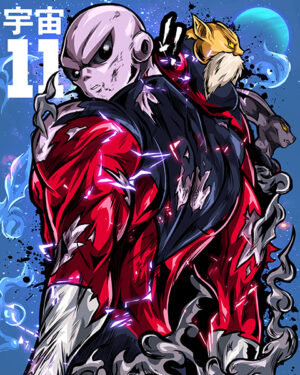 Jiren Dragon Ball Comic Poster