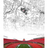 Kansas City Chiefs Stadium Poster