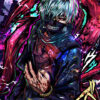 Ken Kaneki Tokyo Ghoul Comic Poster