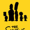 Minimalistic The Simpsons Poster