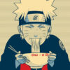 Naruto Eat Ramen Poster