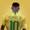 Neymar Junior Popart Poster