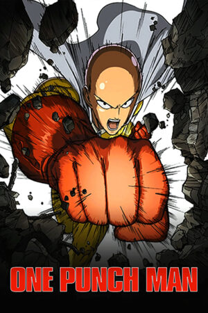 One Punch Man Saitama Punch Poster