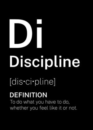 Periodic Discipline Poster