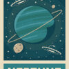 Planet Neptune Solar System Poster