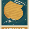 Planet Venus Solar System Poster