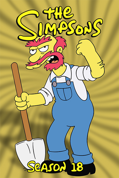 Season 18 The Simpsons Poster