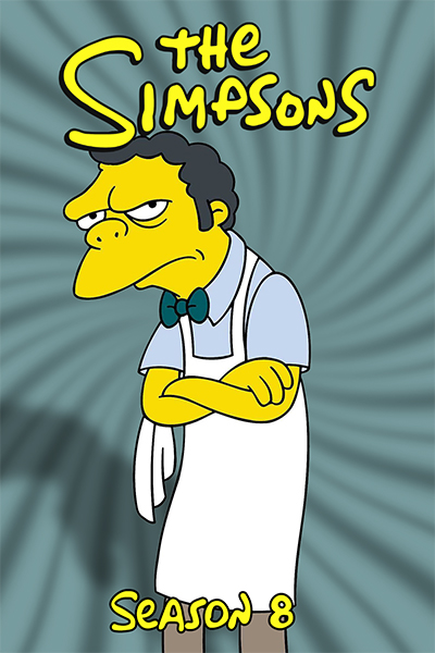 Season 8 The Simpsons Poster