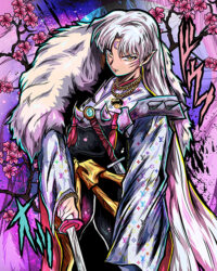 Sesshoumaru Inuyasha Comic Poster