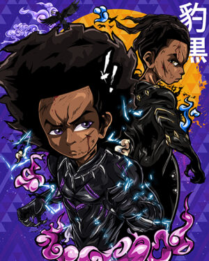 The Boondocks Comic Poster