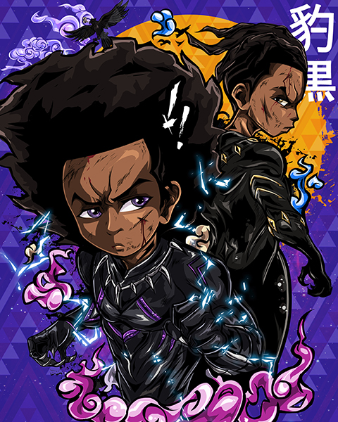 The Boondocks Comic Poster