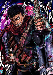 The Lone Warrior Berserk Comic Poster