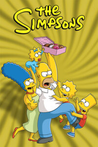 The Simpsons Retro Poster