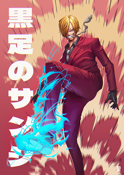 Vinsmoke Sanji One Piece Poster