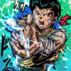 Yusu Yu Yu Hakusho Comic Poster