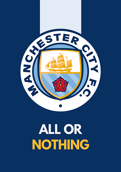 All Or Nothing Fc Manchester City Premium Poster