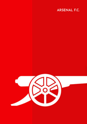 Arsenal Fc Cannon Poster