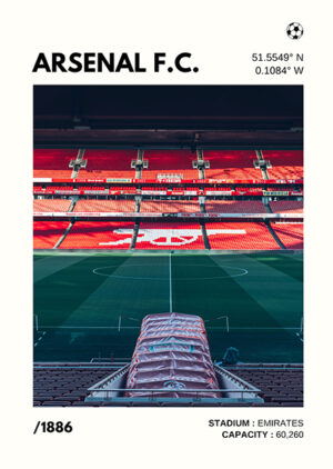 Arsenal Fc Stadium Poster