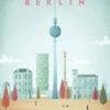 Berlin Germany Minimalist Travel Poster