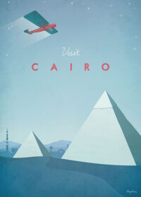 Cairo Egypt Minimalist Travel Poster