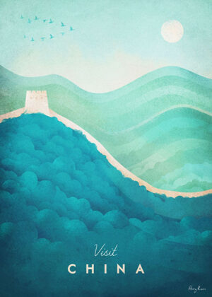 China Minimalist Travel Poster