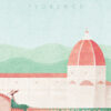 Florence Italy Minimalist Travel Poster