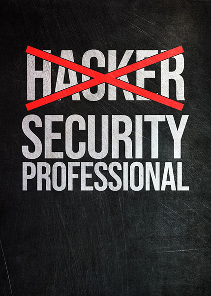 Hacker Security Professional Poster